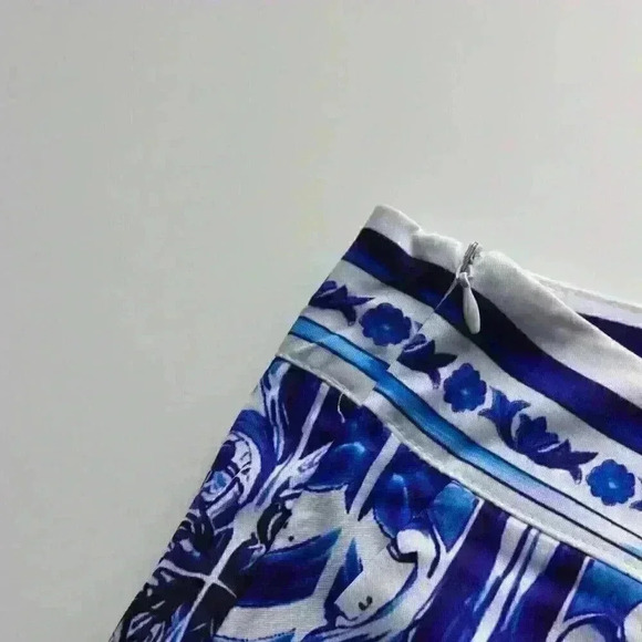 Navy Blue and white 2 piece set - Picture 5 of 5